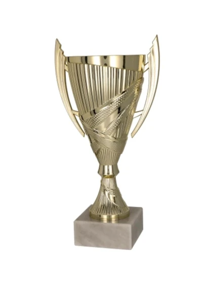 Zlatý plastový kelímek 8300D