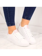 W model 20773180 Bílé nízké tenisky - Big Star