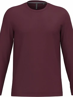 Kariban K 359 Pánské tričko s dlouhým rukávem 20.K359 wine