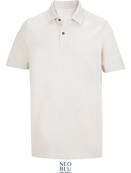 NEOBLU Orel Unisex piqué polo z těžké bavlny 24.4337 dusty beige NEOBLU Orel Unisex piqué polo z těžké bavlny 24.4337 dusty beige