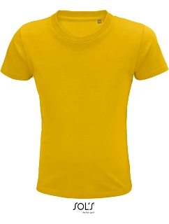SOL'S Pioneer Kids Dětské tričko z bio bavlny 25.3578 gold