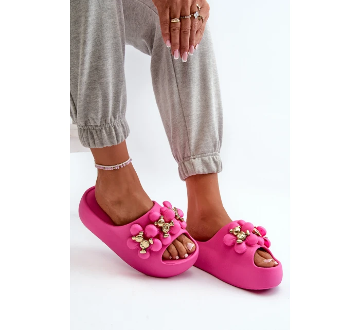 Dámské Pěnové Sandály S Ozdobami Na Podrážce model 21665967 - Boto Dámské Pěnové Sandály S Ozdobami Na Podrážce model 21665967 - Boto