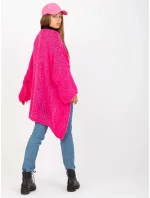 Dámský svetr TW SW BI M2202 fluo růžový