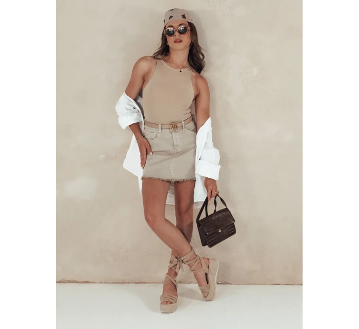 béžová sukně Dstreet model 21977958 - FashionStreet béžová sukně Dstreet model 21977958 - FashionStreet