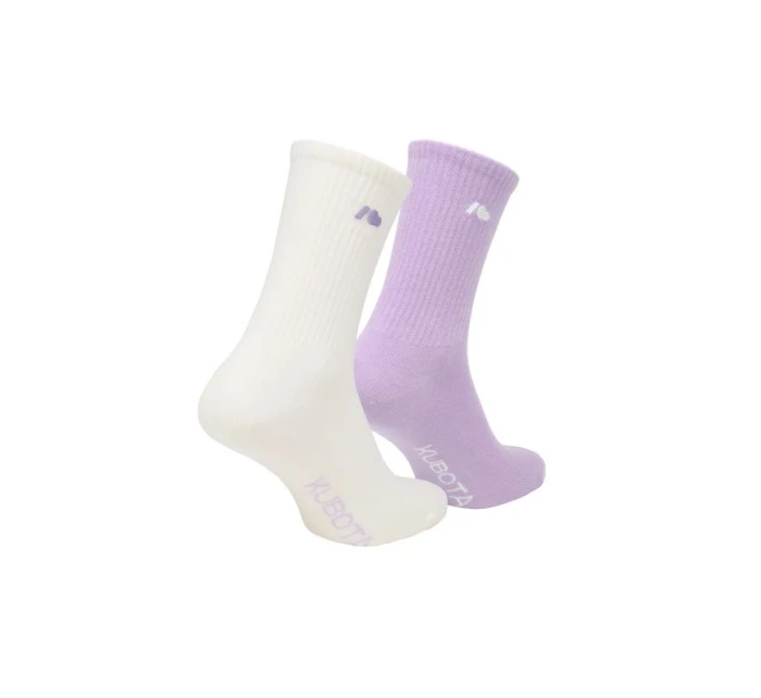 Kubota 2 balení fialových ponožek K25SS-300-001-10-2 Kubota 2 balení fialových ponožek K25SS-300-001-10-2