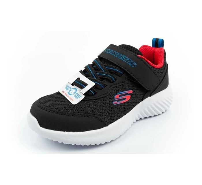 Dětská sportovní obuv Skechers Bounder na suchý zip lehká módní černá Dětská sportovní obuv Skechers Bounder na suchý zip lehká módní černá
