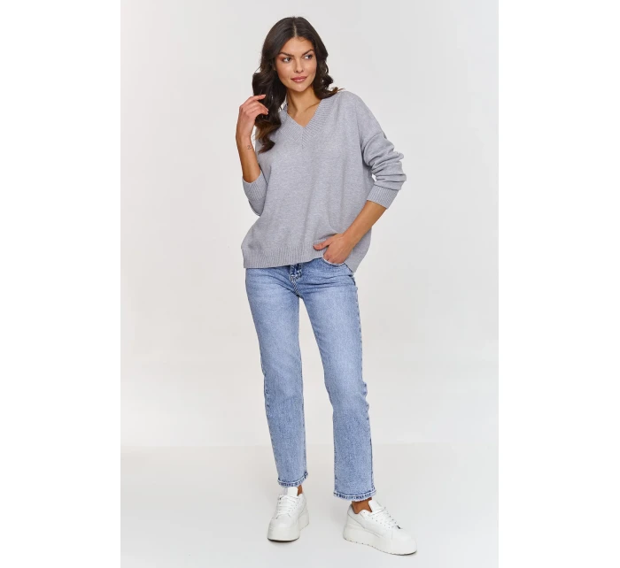 Svetr model 209725 Makadamia Svetr model 209725 Makadamia