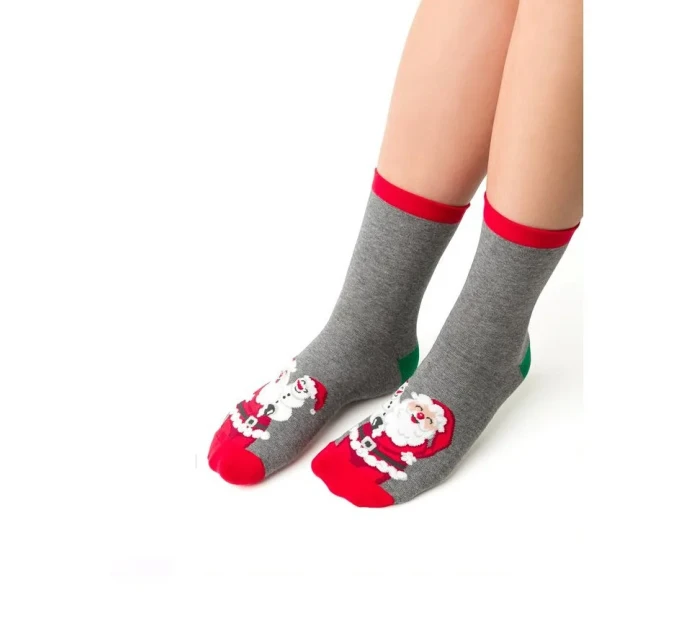 Ponožky Steven art.136 Świąteczne damskie 35-40