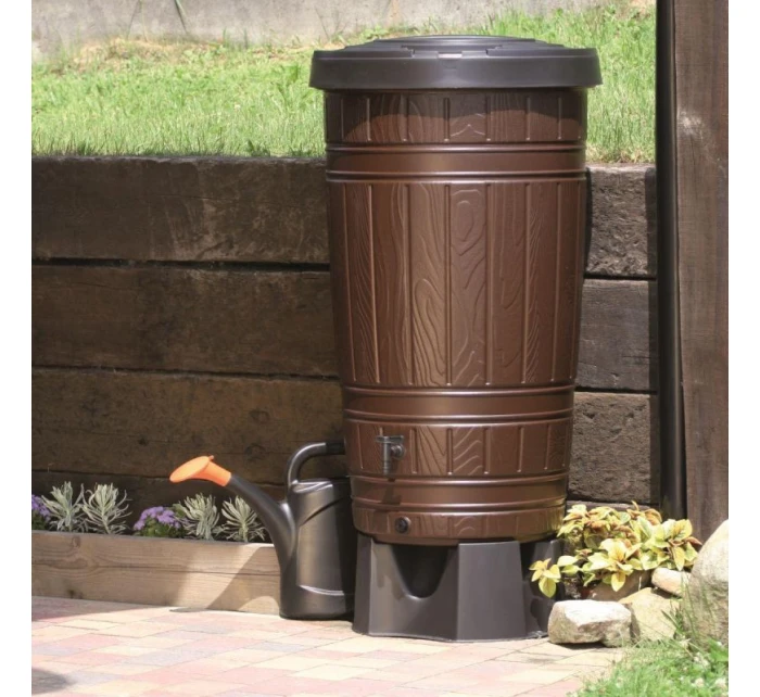 Nádrž na dešťovou vodu WOODCAN 265L bronzová Nádrž na dešťovou vodu WOODCAN 265L bronzová