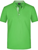 JN Pánské piqué polo 02.0 lime green/white model 22494479 - Daiber JN Pánské piqué polo 02.0 lime green/white model 22494479 - Daiber
