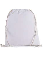 KI Sportovní vak z bio bavlny 19. white model 22499445 - Kimood KI Sportovní vak z bio bavlny 19. white model 22499445 - Kimood