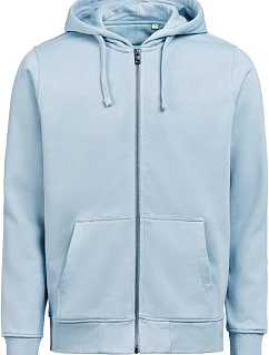 Untagged Movement OCS RCS Full Zip Hoodie Unisex mikina s kapucí z těžké bavlny 66.5010 fog