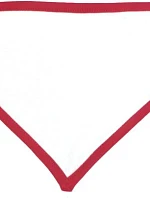 Babybugz BZ 23 Bryndák bandana 71.0023 white/red