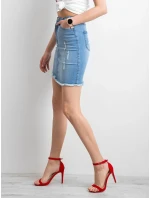 Sukně JMP SD 193 model 14830280 modrá - FPrice