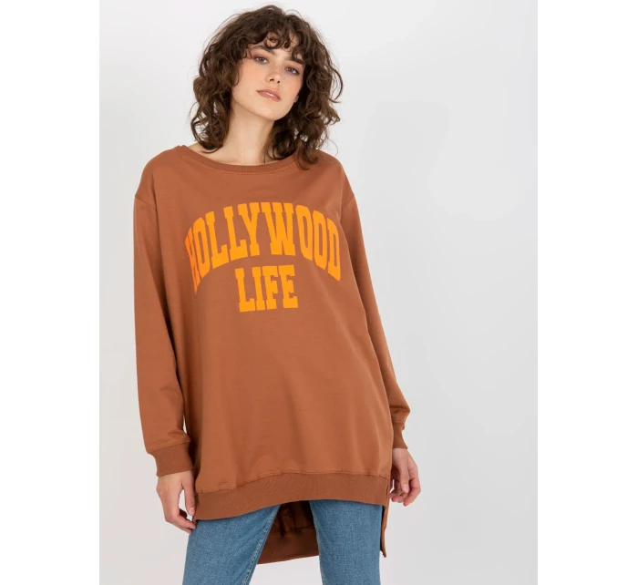 Mikina VI BL 3102.01P světle hnědá