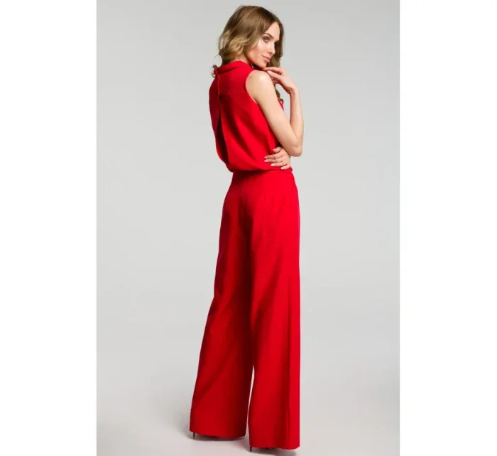 M382 Kombinéza s dělenými zády - červená