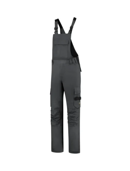 Bib & Brace Twill Cordura pracovní kalhoty s laclem unisex tmavě šedá Bib & Brace Twill Cordura pracovní kalhoty s laclem unisex tmavě šedá