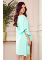 SOFIA Dámské šaty v mátové barvě model 8270197 - numoco