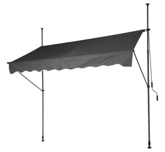 ZAHRADNÍ MARKÝZA NA BALKON TERASU NASTAVITELNÁ 250X120CM