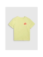 Dámské tričko oversize s potiskem model 21816652 - 4F Dámské tričko oversize s potiskem model 21816652 - 4F