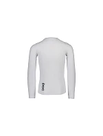 Cyklistické tričko POC ESSENTIAL LAYER LS – bílé
