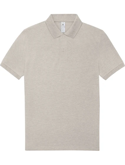 B&C My Polo 210 Piqué polo z těžké bavlny 01.U426 heather grey fog B&C My Polo 210 Piqué polo z těžké bavlny 01.U426 heather grey fog