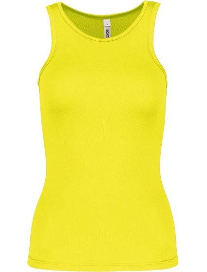 Kariban ProAct PA 442 Dámské sportovní tílko 20.P442 fluorescent yellow Kariban ProAct PA 442 Dámské sportovní tílko 20.P442 fluorescent yellow
