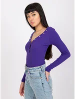 Halenka RV BZ 7439.18 tmavě fialová Halenka RV BZ 7439.18 tmavě fialová