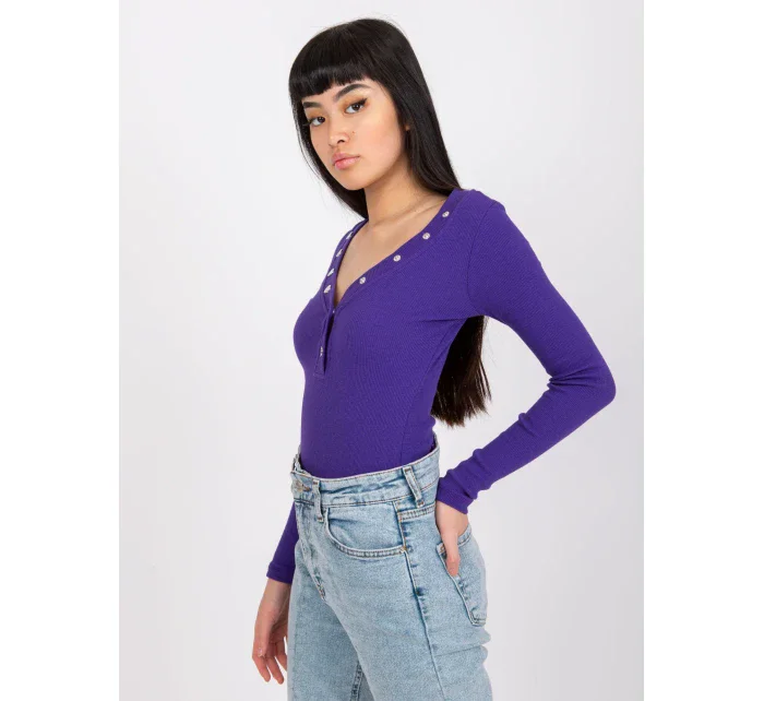 Halenka RV BZ 7439.18 tmavě fialová Halenka RV BZ 7439.18 tmavě fialová