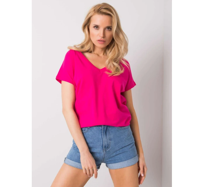 Tričko RV TS 4832.40P fuchsiová