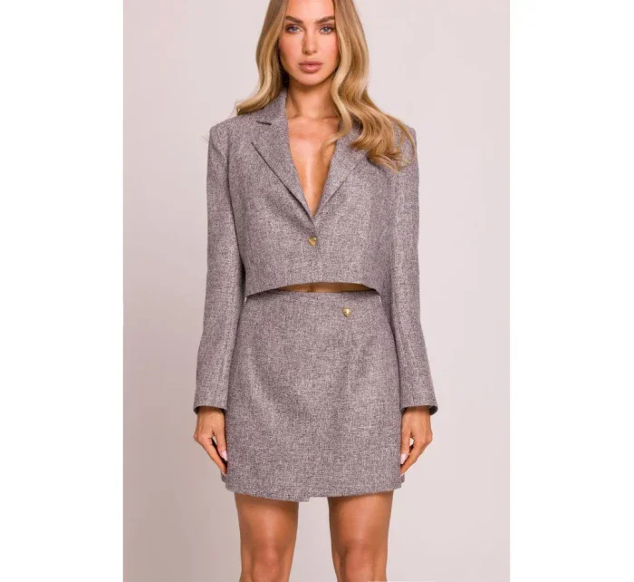 model 20970800 Mini sukně grafitová - Moe