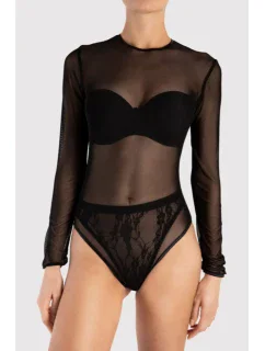 MEG - PRŮHLEDNÉ BODY S DLOUHÝM RUKÁVEM