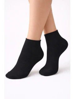 Hladké ponožky 6-11 let bambusové