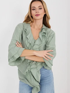 Košile s dlouhým rukávem  model 225521 Italy Moda