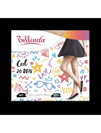 Módní punčochové kalhoty COOL 20 DEN - BELLINDA - černá