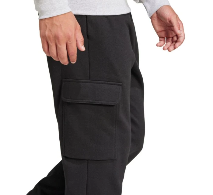 Pánské kalhoty Essentials Fleece Cargo black model 21465419 - ADIDAS