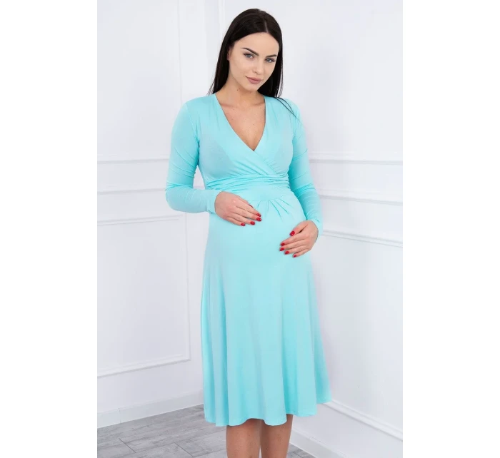 Šaty s průstřihem pod prsy mincovna Šaty s průstřihem pod prsy mincovna