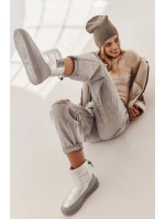 Dámské Sněhule Big Star model 21561942 Stříbrné - Big Star Shoes Dámské Sněhule Big Star model 21561942 Stříbrné - Big Star Shoes