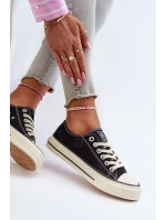 Nízké Dámské Tenisky Big Star model 21654809 Černé - Big Star Shoes