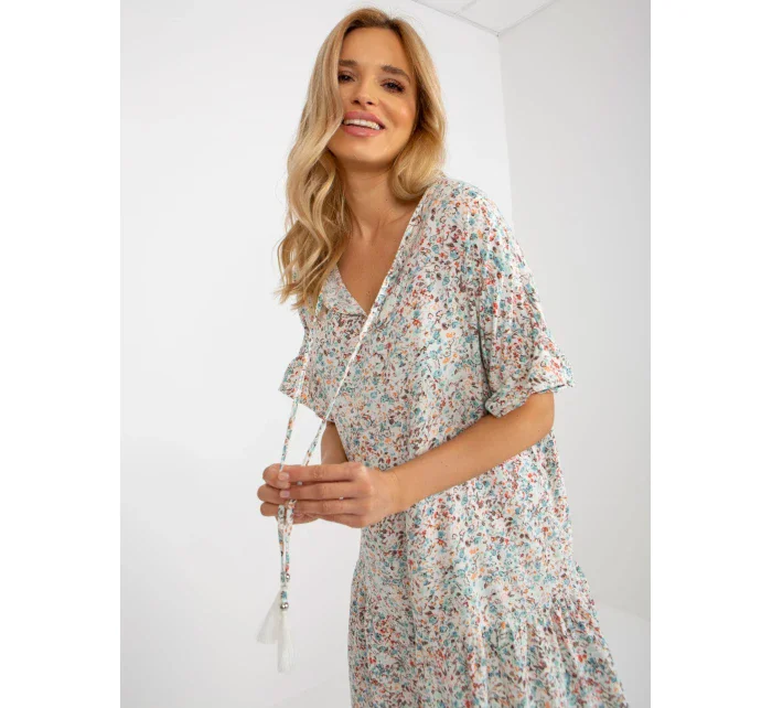 Šaty model 20742287 bílé - FPrice Šaty model 20742287 bílé - FPrice