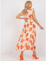 Šaty DHJ SK 13166.94P oranžová Šaty DHJ SK 13166.94P oranžová