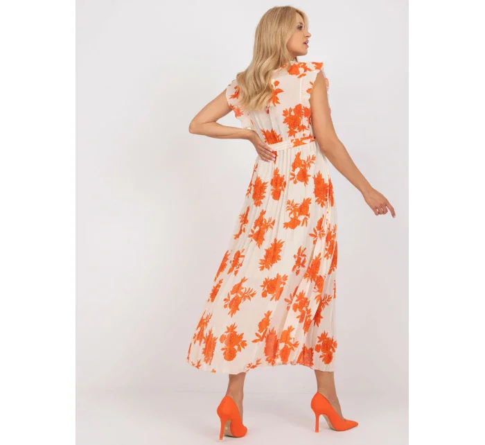 Šaty DHJ SK 13166.94P oranžová Šaty DHJ SK 13166.94P oranžová