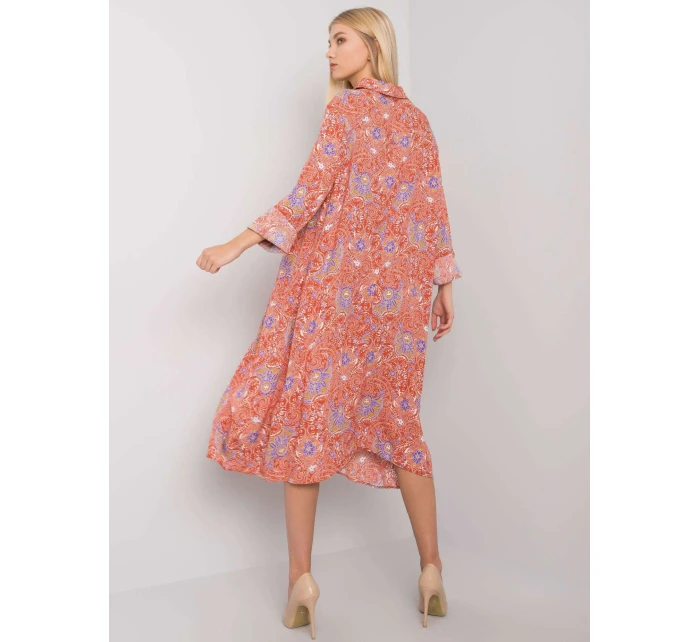 Šaty EM SK 2909 1.10P tmavě oranžová