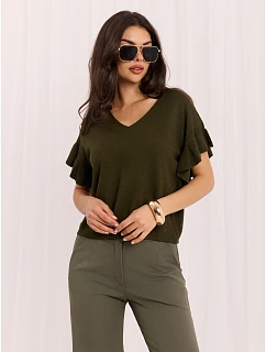 Svetr IR SW A 86432.08 khaki