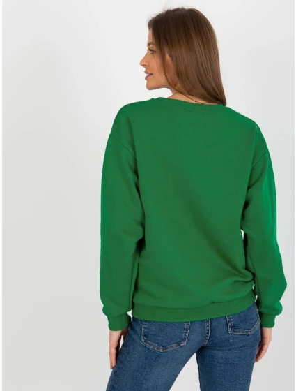 Dámská mikina MA BL  tmavě zelená  model 18249980 - FPrice