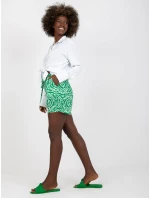 Šortky WN SN 1334.71 bílá a zelená