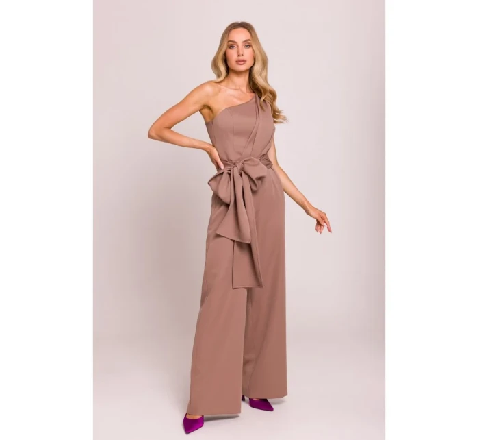 Kombinéza na jedno rameno se  mocca model 20970556 - Moe