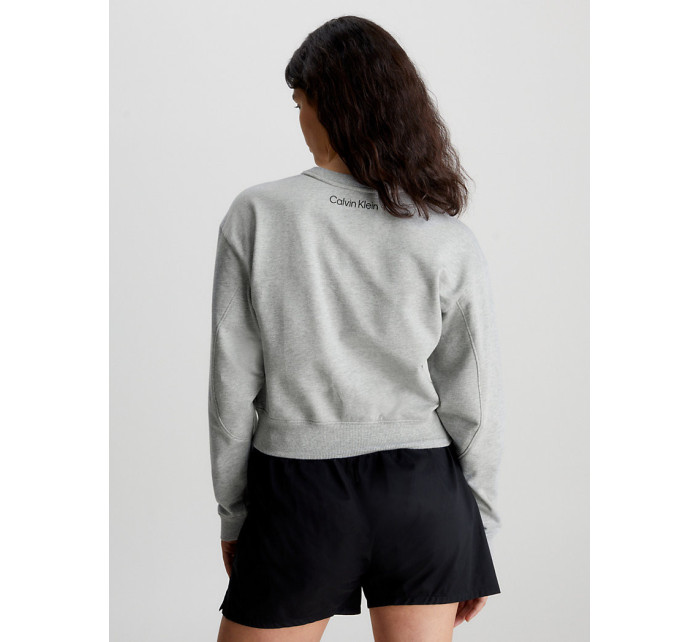 Dámská mikina Lounge Sweatshirt CK96 L/S 000QS6942EP7A šedá - Calvin Klein