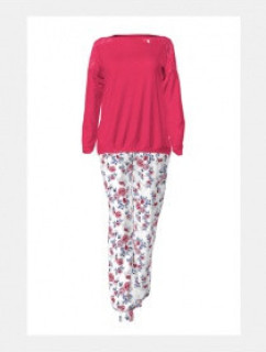 Elegantní dámské pyžamo s květinovým vzorem 11918 - Vamp