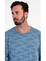 Pánská noční košile s dlouhým rukávem model 22405122 - Vienetta MAN Pánská noční košile s dlouhým rukávem model 22405122 - Vienetta MAN